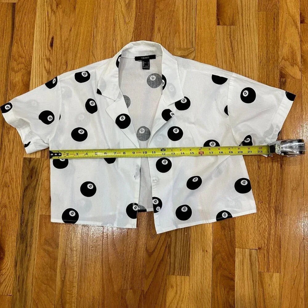 ADORABLE AND UNIQUE **Forever 21** CROP TOP! NWOT - Picture 4 of 5